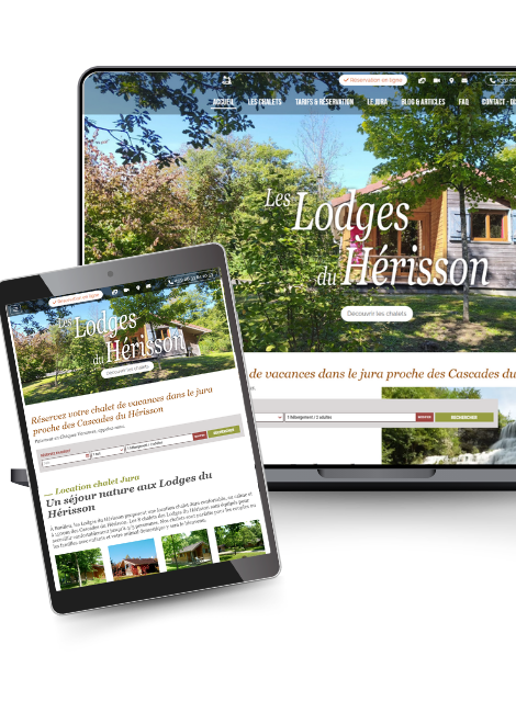 Les Lodges du Hérisson - Location de chalets 